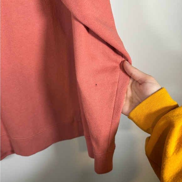 PINK Victoria’s Secret Coral Crewneck Sweatshirt - Picture 3 of 4